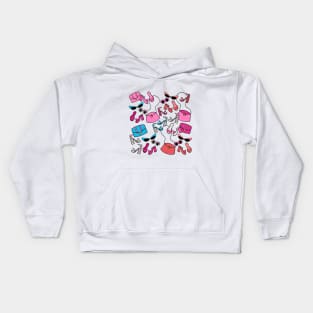 Shopping Day Kids Hoodie